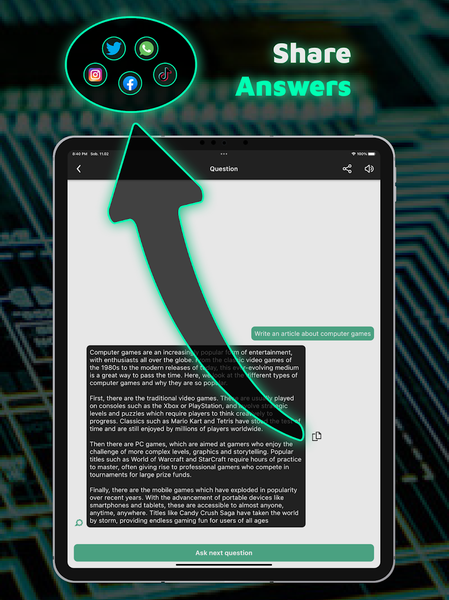 Chatbot AI - Ask AI Assistant - Image screenshot of android app