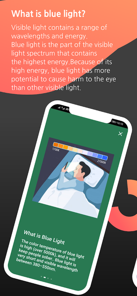 Blue Light Filter - Night Mode - Image screenshot of android app