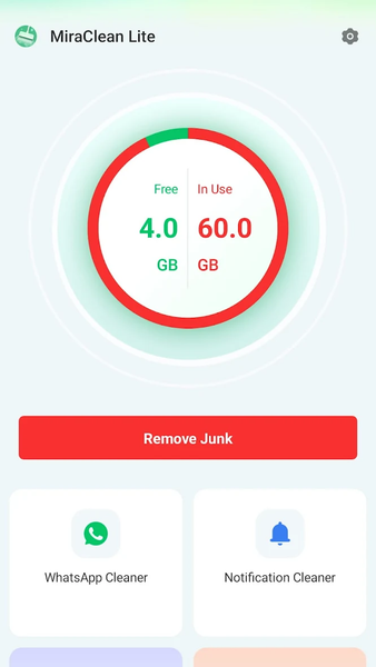 MiraClean Lite - File Cleaner - Image screenshot of android app