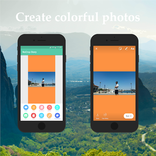 No Crop Story - Image screenshot of android app