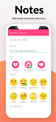Period Tracker - عکس برنامه موبایلی اندروید