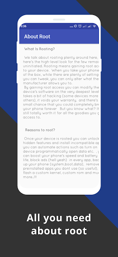 Root Checker - عکس برنامه موبایلی اندروید