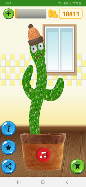 Dancing Cactus - Gameplay image of android game