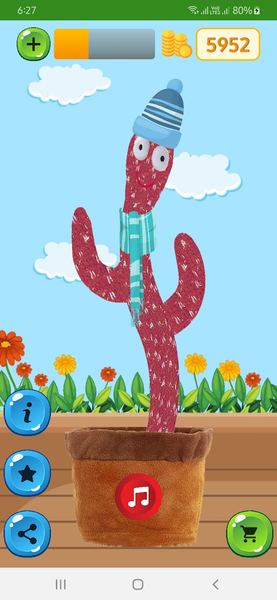 Dancing Cactus - Gameplay image of android game