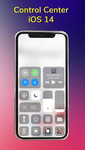 Control Center IOS 16 - عکس برنامه موبایلی اندروید