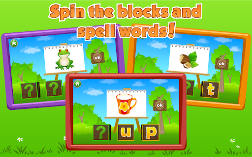 Kids Learn to Read Lite - Gameplay image of android game