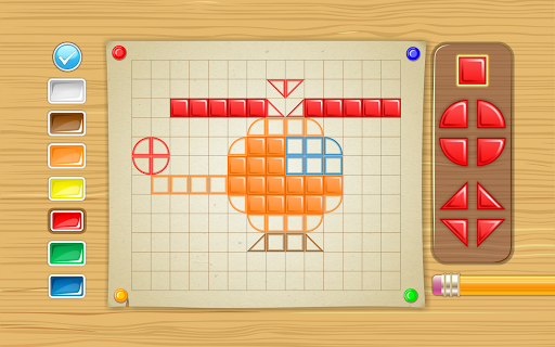 Kids Draw with Shapes Lite - Gameplay image of android game