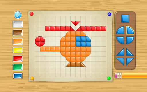 Kids Draw with Shapes Lite - Gameplay image of android game