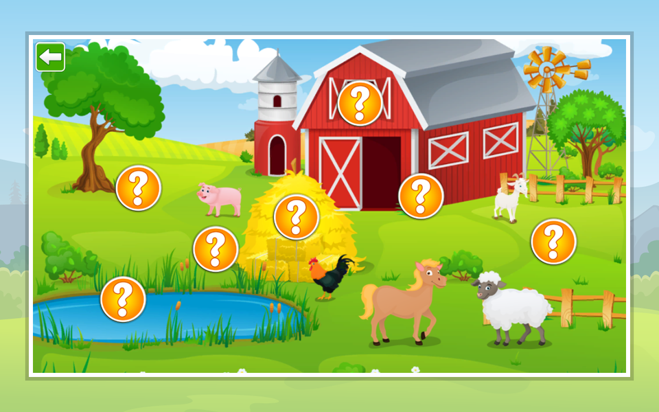 Kids Animals - عکس بازی موبایلی اندروید