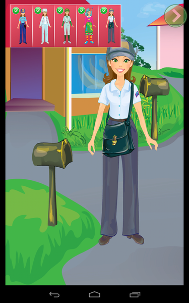 Kids Professions Dressing Game - عکس بازی موبایلی اندروید