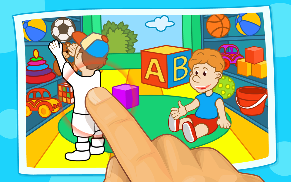 Kids Tap and Color - عکس بازی موبایلی اندروید
