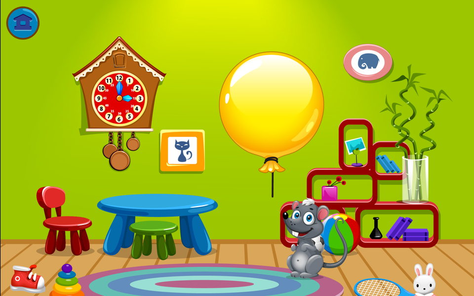 Kids Telling Time - عکس بازی موبایلی اندروید