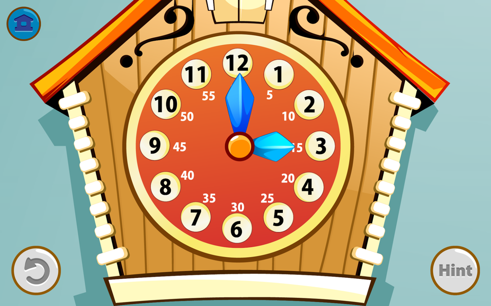 Kids Telling Time - عکس بازی موبایلی اندروید