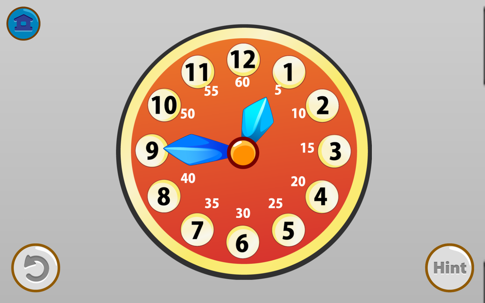 Kids Telling Time - عکس بازی موبایلی اندروید