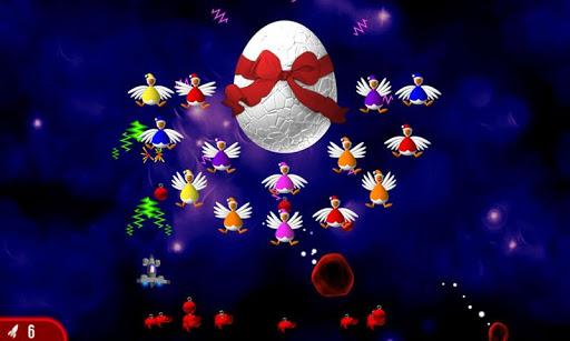 Chicken Invaders ۲ Xmas - عکس بازی موبایلی اندروید