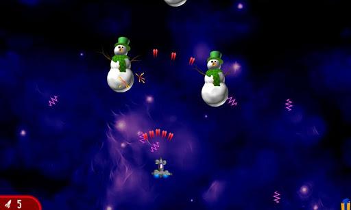 Chicken Invaders 2 Xmas - Gameplay image of android game