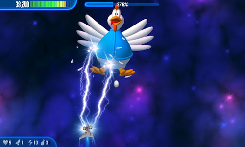 Chicken Invaders 3 - Gameplay image of android game
