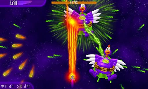 Chicken Invaders 4 - Gameplay image of android game