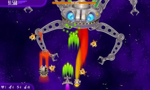 Chicken Invaders 4 - Gameplay image of android game