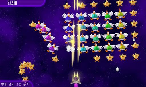 Chicken Invaders 4 - Gameplay image of android game