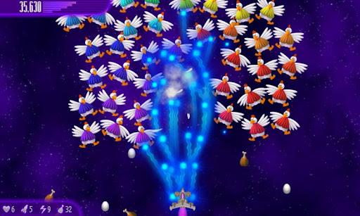 Chicken Invaders 4 - Gameplay image of android game