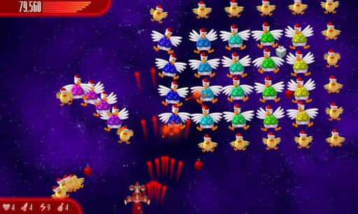 Chicken Invaders 4 Xmas - عکس بازی موبایلی اندروید