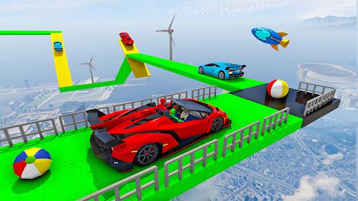 GT Car Stunt - Ramp Car Games - Gameplay image of android game