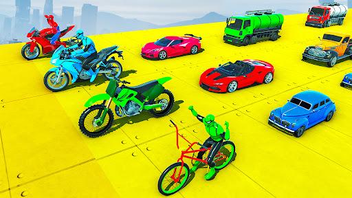 GT Car Stunt - Ramp Car Games - Gameplay image of android game