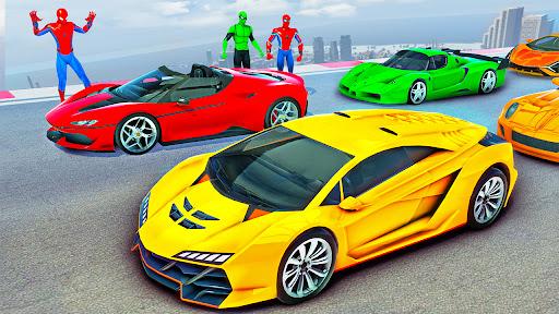 GT Car Stunt - Ramp Car Games - Gameplay image of android game