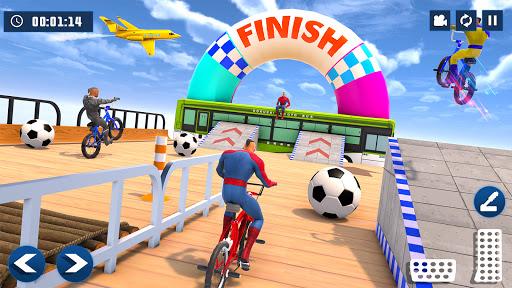 BMX Cycle Stunt Bicycle Games - Gameplay image of android game
