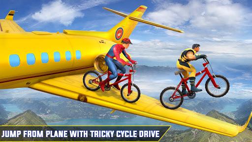 BMX Cycle Stunt Bicycle Games - Gameplay image of android game
