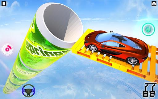 Mega Ramps Stunt Games : Ramp Car Driving Games - Image screenshot of android app