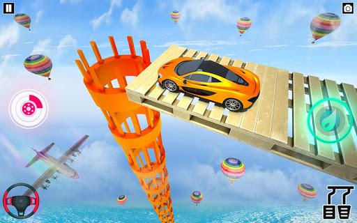 Mega Ramps Stunt Games : Ramp Car Driving Games - Image screenshot of android app