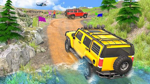 Extreme Jeep Driving Simulator - Gameplay image of android game