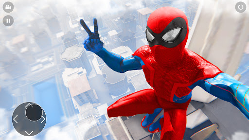 Spider Rope Hero Vice Town - Gameplay image of android game