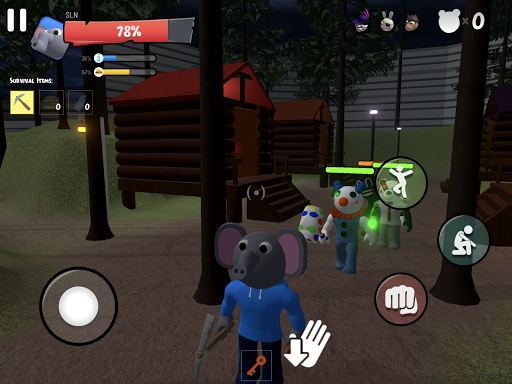 Piggy Intercity Siren Head MOD - عکس بازی موبایلی اندروید