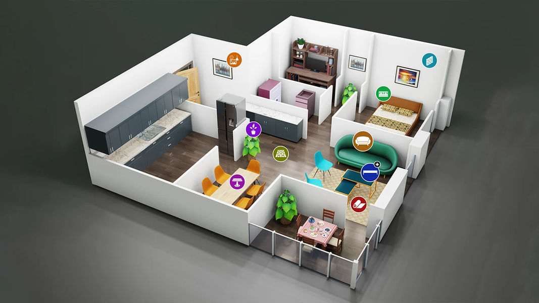 دانلود بازی Home Interior Design Games اندروید | بازار