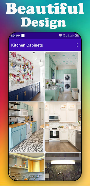 kitchen cabinets Design - Image screenshot of android app