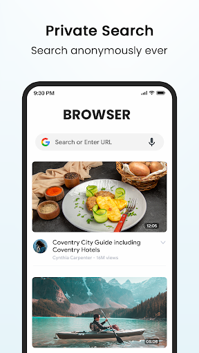 Internet Browser - Web Browser - عکس برنامه موبایلی اندروید