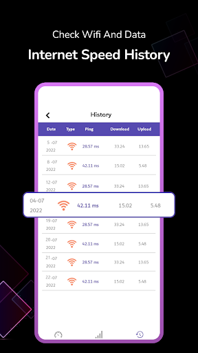 Internet Speed Test & Analyzer - عکس برنامه موبایلی اندروید