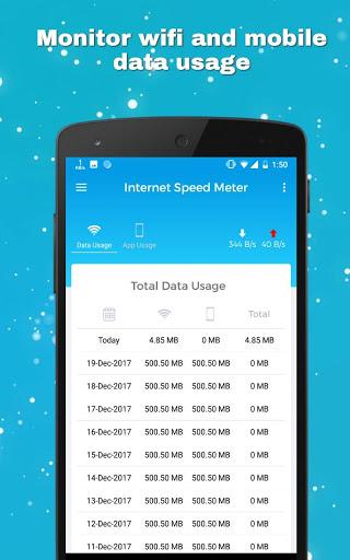 Internet Speed Meter Pro - 4G Speed Test - عکس برنامه موبایلی اندروید