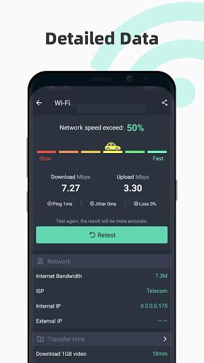 Speed test - Speed Test Master - عکس برنامه موبایلی اندروید