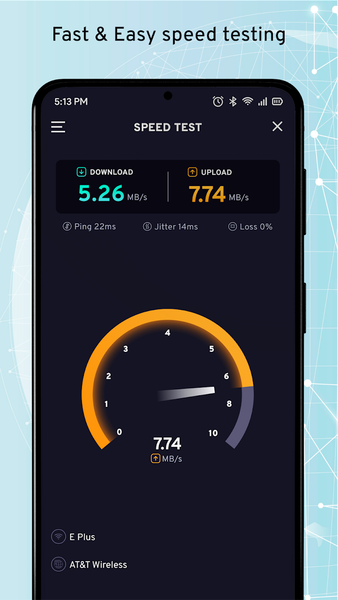 NET Speed Test & Wifi Analyzer - Image screenshot of android app