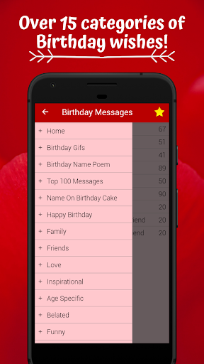 Birthday Cards & Messages Wish - عکس برنامه موبایلی اندروید