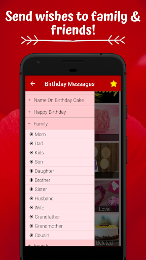 Birthday Cards & Messages Wish - Image screenshot of android app