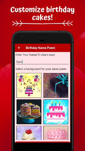 Birthday Cards & Messages Wish - Image screenshot of android app