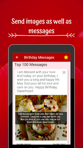 Birthday Cards & Messages Wish - Image screenshot of android app