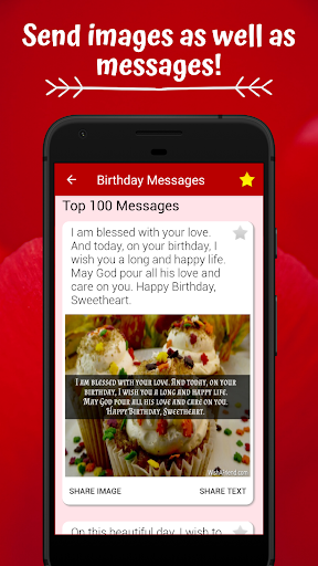 Birthday Cards & Messages Wish - Image screenshot of android app
