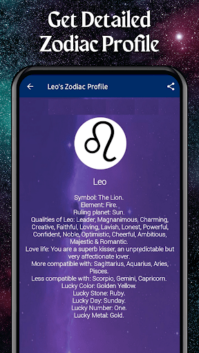 Astrology & Zodiac Dates Signs - Image screenshot of android app