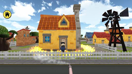 Kidlo Fire Fighter - Free ۳D Rescue Game For Kids - عکس بازی موبایلی اندروید